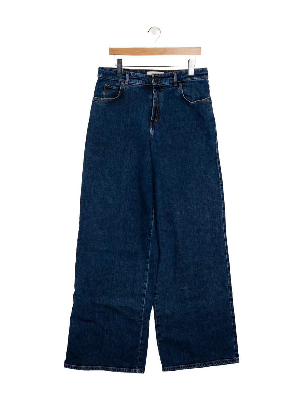 High-Rise Wide Leg Jeans | The RealReal