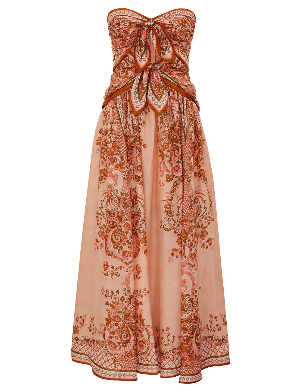 Aster Scarf Midi Dress - Pink Paisley Floral            
        
            

    
    
    


... | ZIMMERMANN (US, CA, EU, MENA)