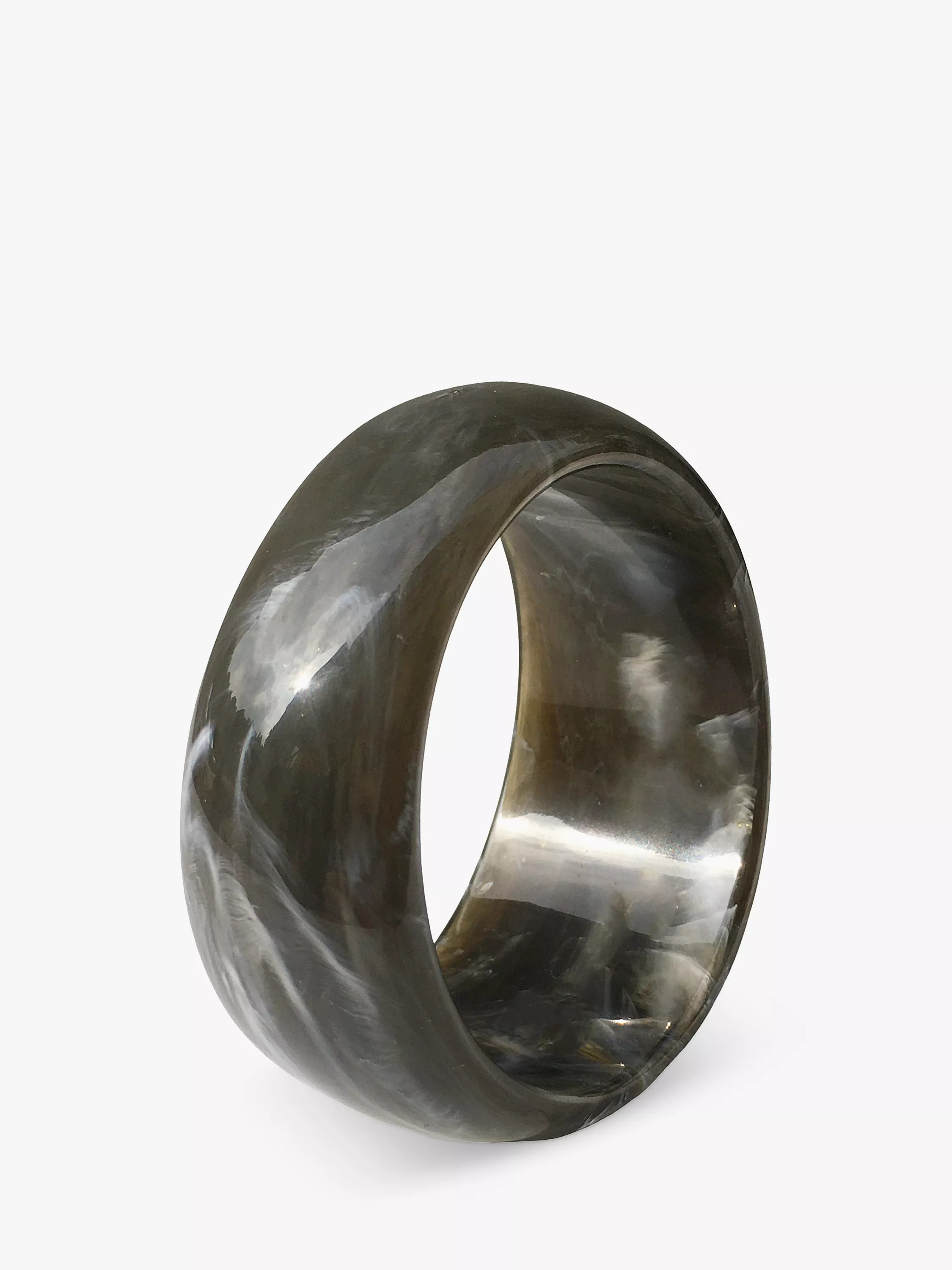 TUTTI Statement Bangle, Grey | John Lewis (UK)