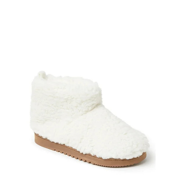 Dearfoams Cozy Comfort Women's Pile Bootie Slipper - Walmart.com | Walmart (US)
