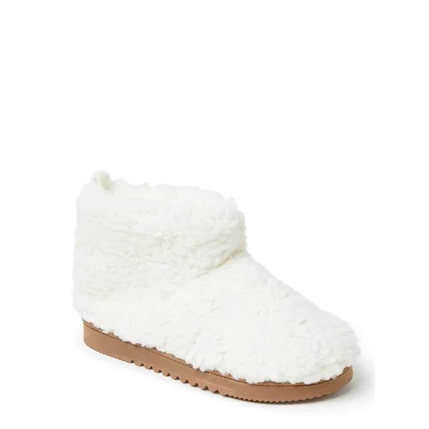 Dearfoams Cozy Comfort Women's Pile Bootie Slipper - Walmart.com | Walmart (US)