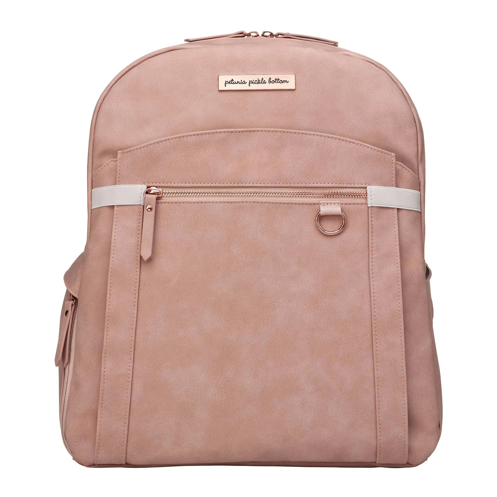 2-in-1 Provisions Breast Pump & Diaper Bag Backpack in Toffee Rose | Petunia Pickle Bottom