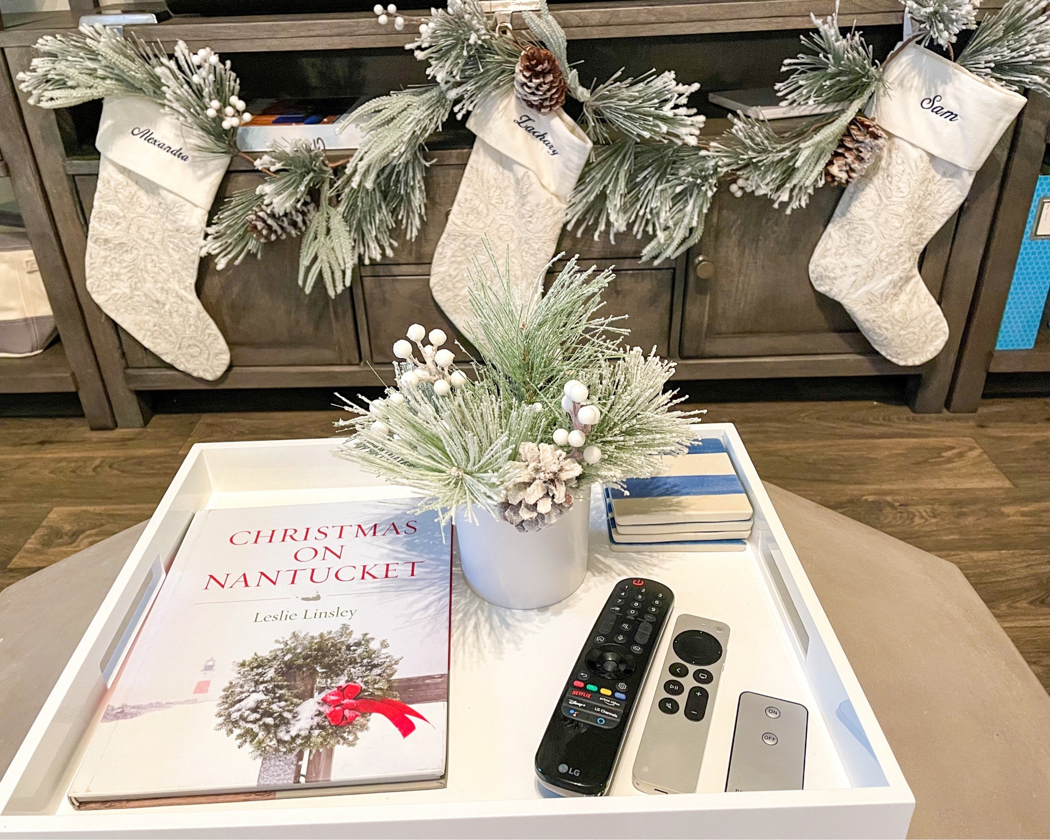 Stocking were hung by the entertainment center with care🎄

#LTKHoliday #LTKSeasonal