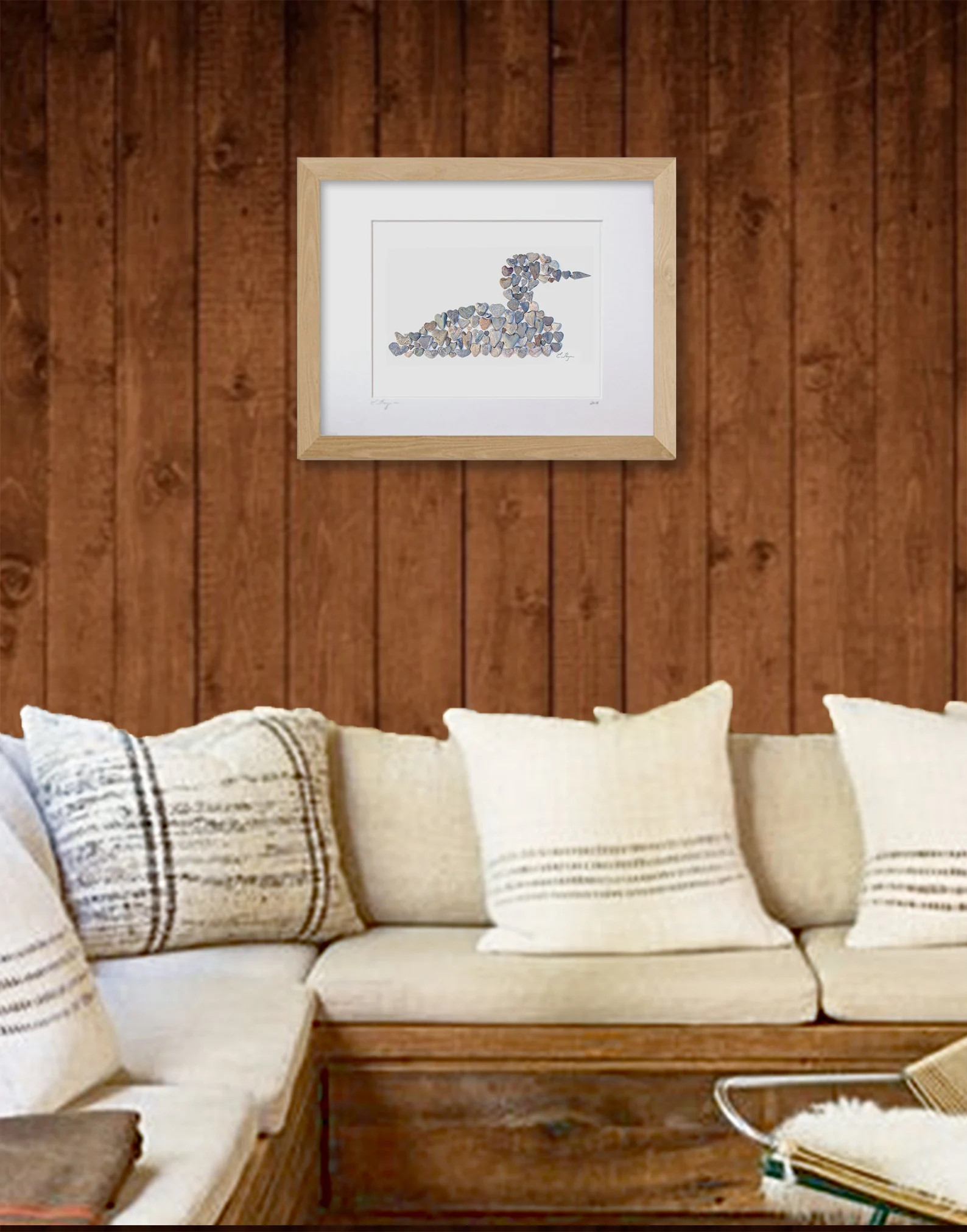Loon wall art, loon art print, lodge wall art, lakehouse wall decor, cottage wall art, waterfowl ... | Etsy (Global)