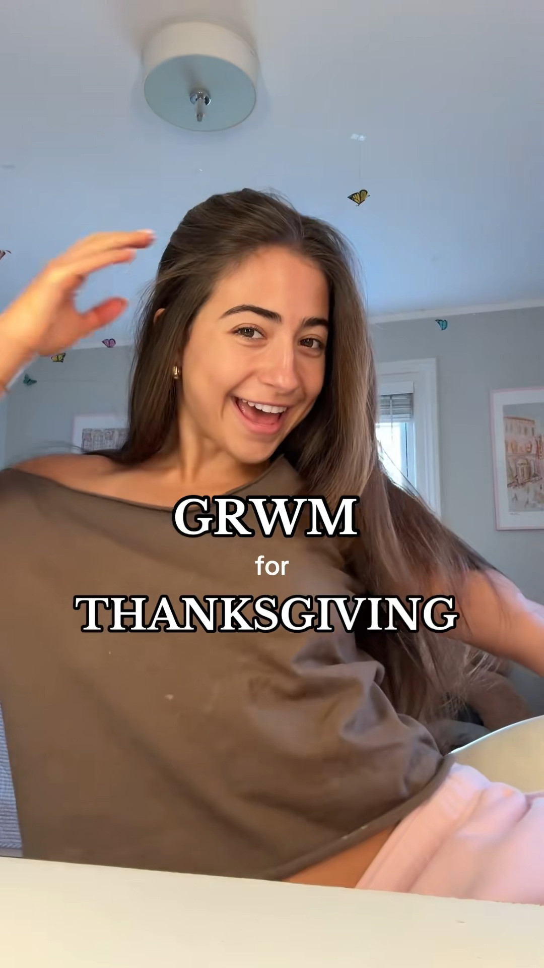 GRWM for THANKSGIVING 😚😚🤎🤎

#LTKgrwm #LTKootd