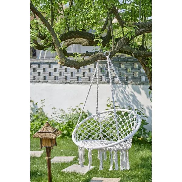 Swing Hanging Rope Seat Net Tree Chair Hammock | Wayfair North America