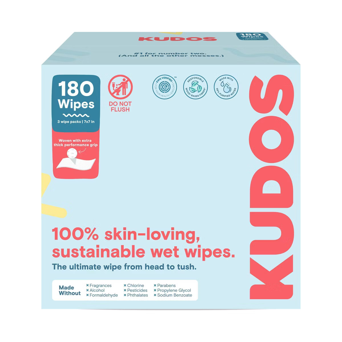 Kudos Baby Wet Wipes - 180ct/3pk | Target