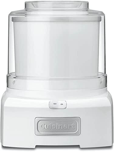Amazon.com: Cuisinart ICE-21P1 1.5-Quart Frozen Yogurt, Ice Cream and Sorbet Maker, White: Home &... | Amazon (US)