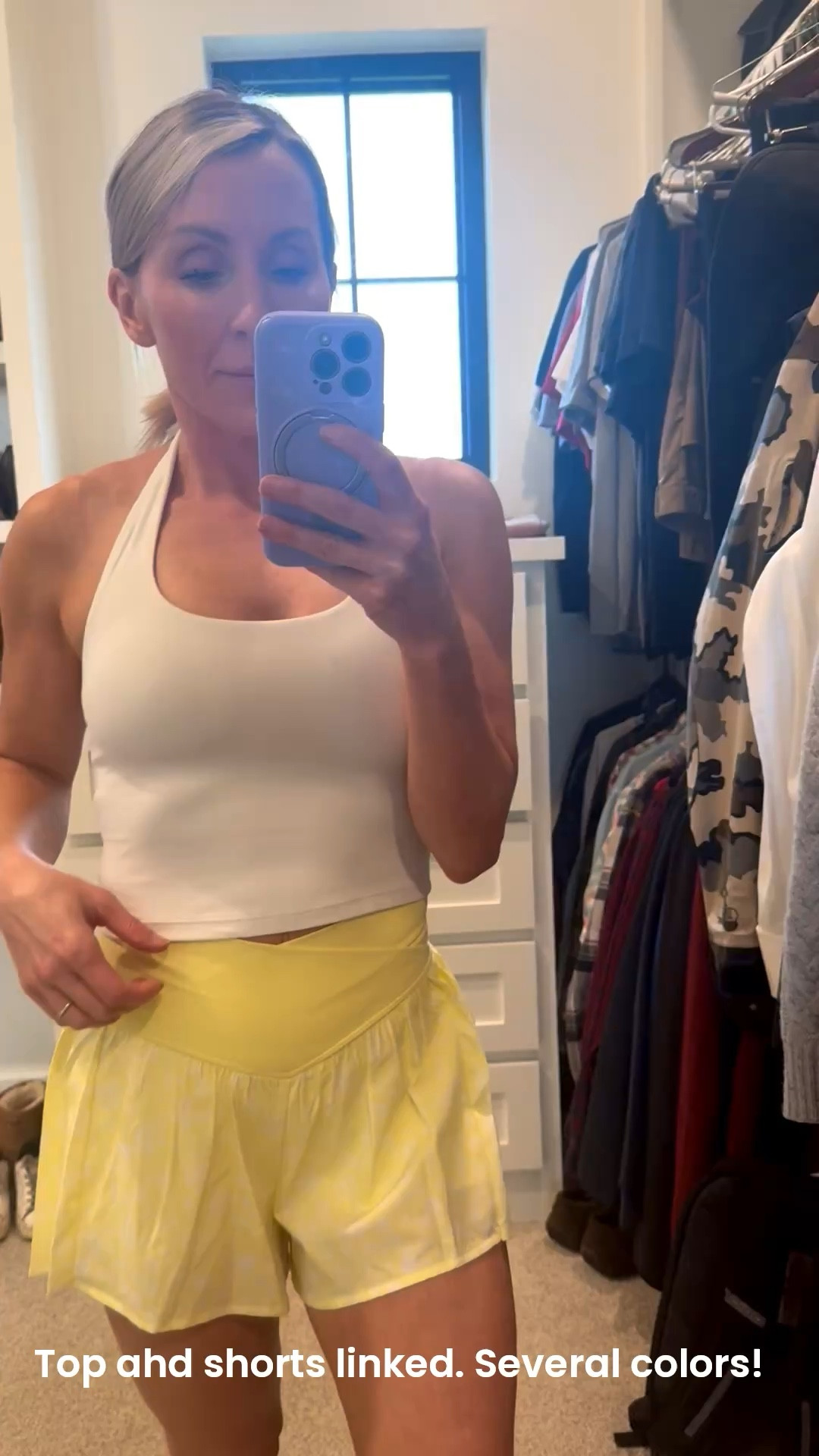 New target shorts and Amazon top! Several colors available #target #yellow #amazon 

#LTKOver40 #LTKfitnessgoals #LTKgrwm