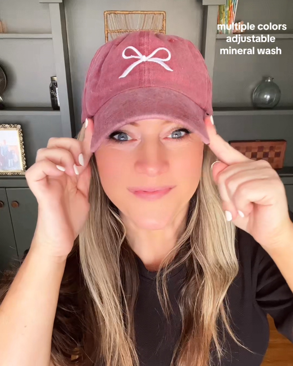Cute Mom Hat! Bow aesthetic, mineral wash, lots of colors! 

#LTKStyleTip #LTKActive #LTKFindsUnder50
