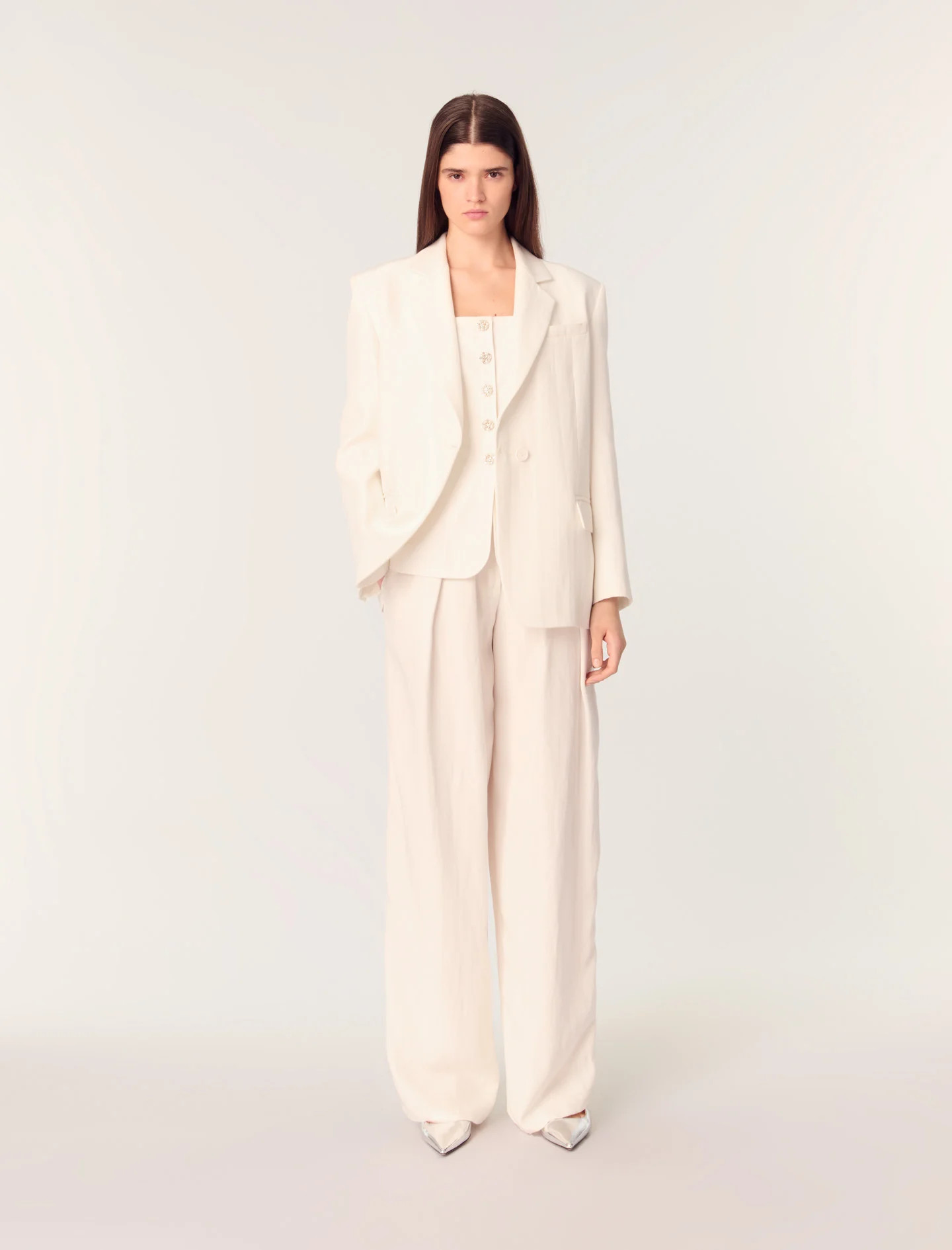 Suit jacket White for Women | Maje | Maje US