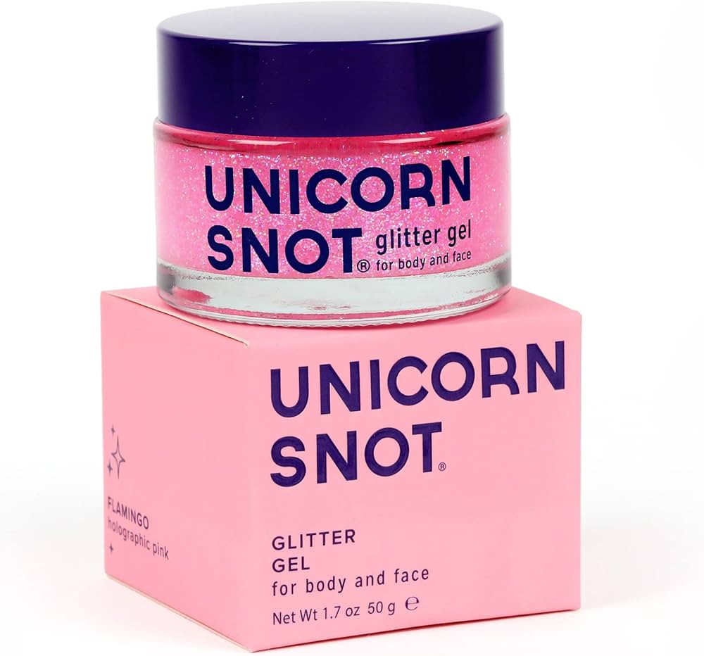 Unicorn Snot Holographic Face Glitter & Body Glitter Gel: Glitter Makeup, Hair Glitter, Stocking ... | Amazon (US)