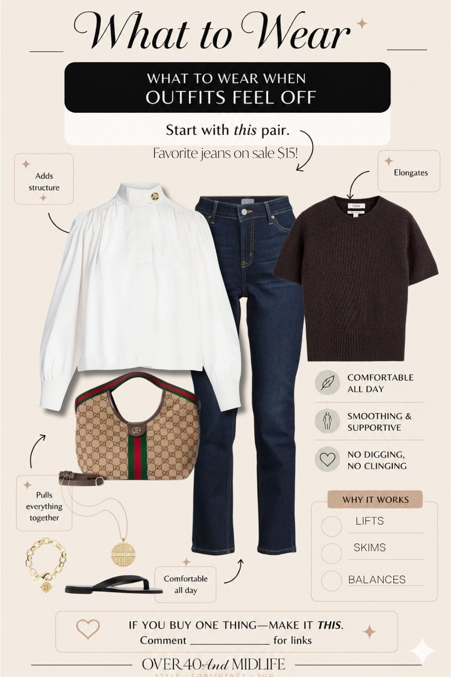✨Tap the bell, save and ❤️ for over 40 fashion, midlife style, midsize fashion and luxury looks for less. 

The best $15 you will even spend..buy these jeans. Better than any 10x the price. TTS (size down if in between sizes.) 

👑"Helping you look good, feel good!" - Lindsey Denver

Spring looks, Midlife style for real women who want to feel confident again. Over 40 fashion and over 50 style that works with changing bodies, perimenopause shifts, and real life. Think midsize fashion, Gen X style and up, body confidence, and mom outfits that feel polished, comfortable, and elevated...because style over 45 and over 50 should feel effortless, not stressful.

#LTKOver40 #LTKSaleAlert #LTKMidsize

Comment SHOP below to receive a DM with the link to this post on my LTK ⬇ https://liketk.it/6dMHJ