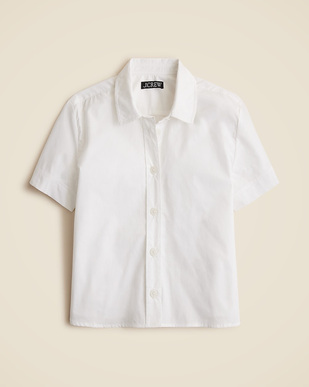 Gamine shirt in cotton poplin | J. Crew US