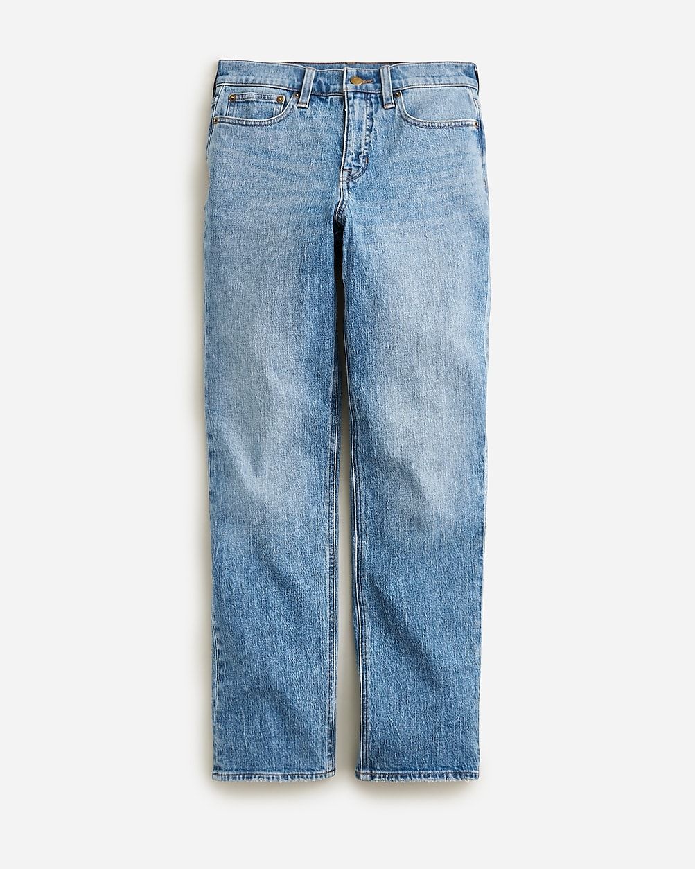 Petite mid-rise '90s classic straight-fit jean in Pheasant wash | J.Crew US