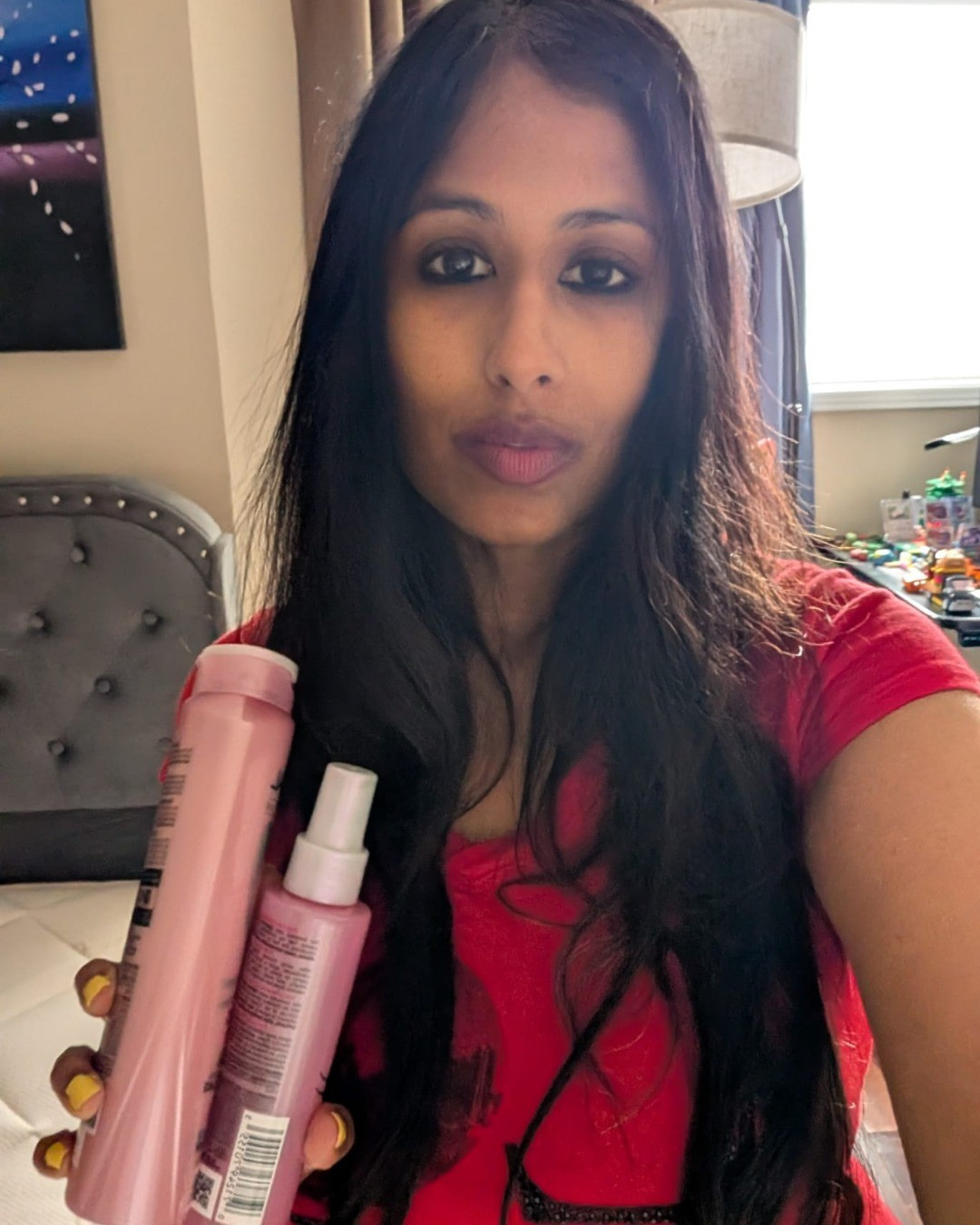 Shampoo and conditioner, haircare, volumizer, hair, lip plumper, red top, red, L'Oreal, glycolic acid, serum

#LTKbeauty #LTKsale #LTKstyletip