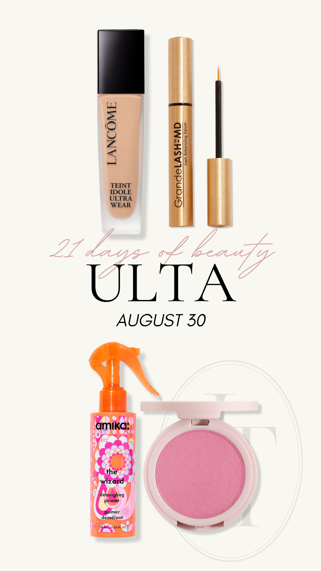 Today's steals for ULTA 21 Days of Beauty include my RIDE OR DIE foundation that works so beautifully on my 43 year old skin. I would recommend this over and over again and I have used it for years now! Hands down the best foundation I have ever tried on my maturing skin! 

 #LTKOver40 #LTKSaleAlert #LTKBeauty