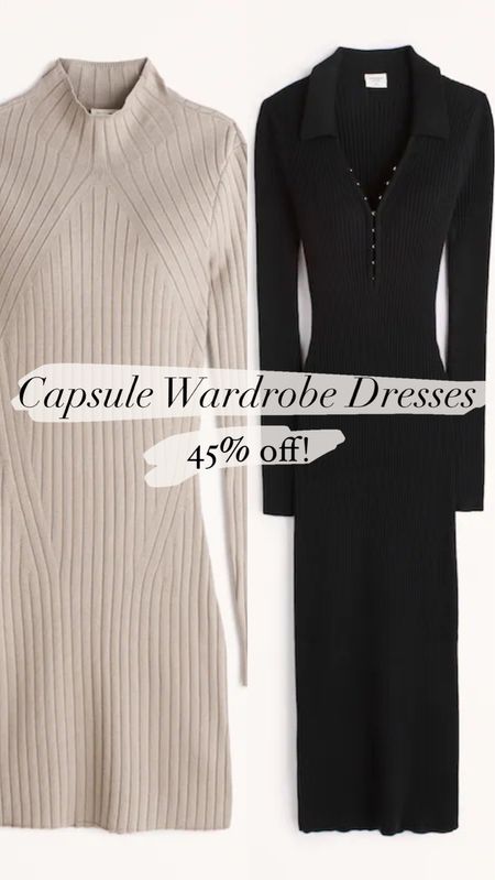 Capsule wardrobe dresses on sale 30% off + 15% off with code AFLOVERLY 

#LTKunder50 #LTKCyberweek #LTKstyletip