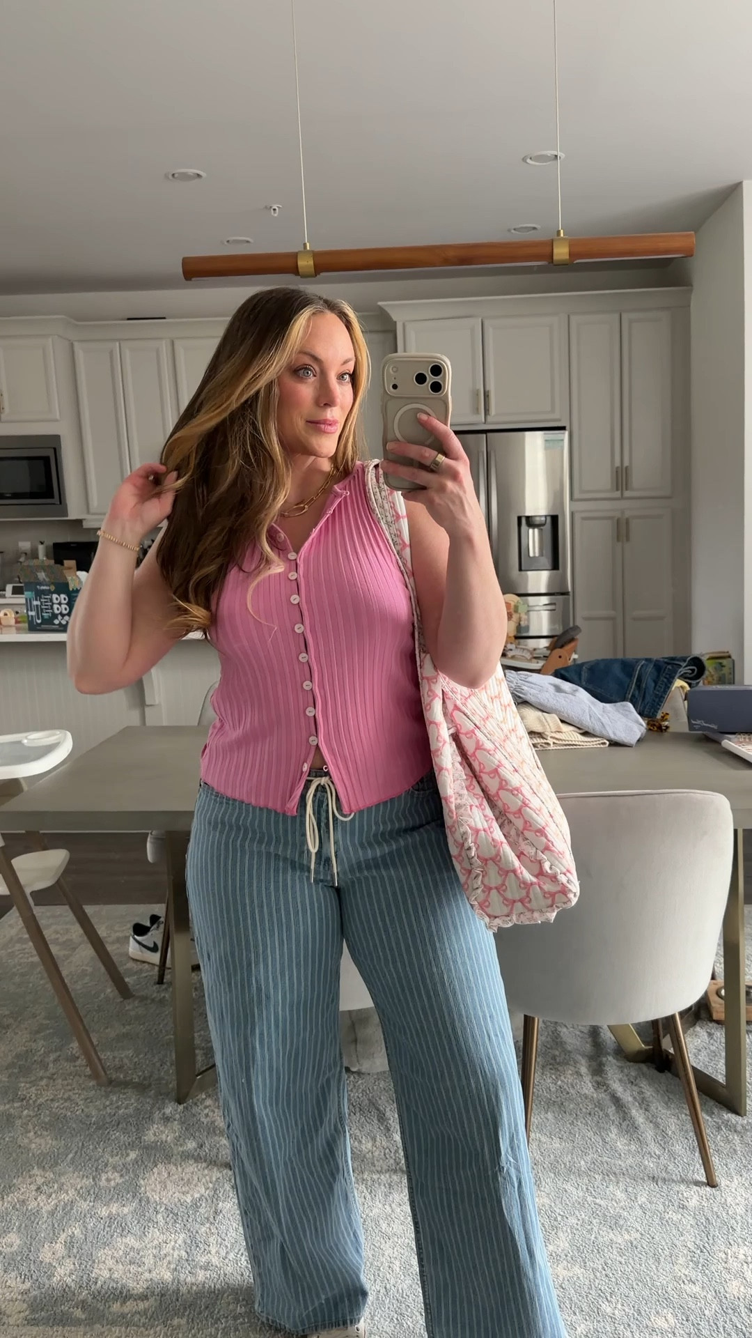 Love this easy spring outfit 🩷

#LTKmomlife #LTKMidsize #LTKSeasonal