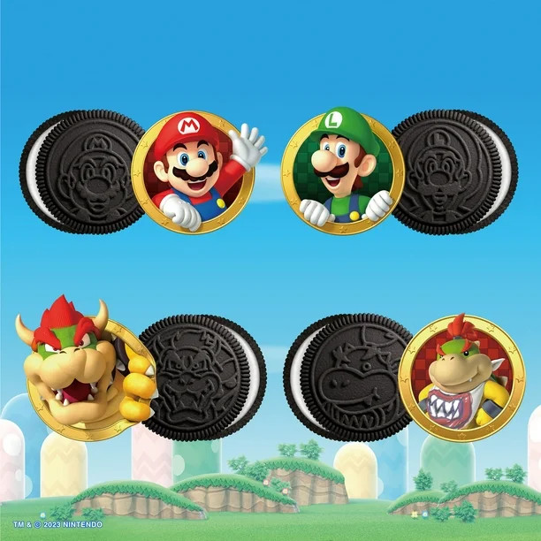 Super Mario™ OREO Chocolate Sandwich Cookies, Limited Edition, 12.2 oz | Walmart (US)