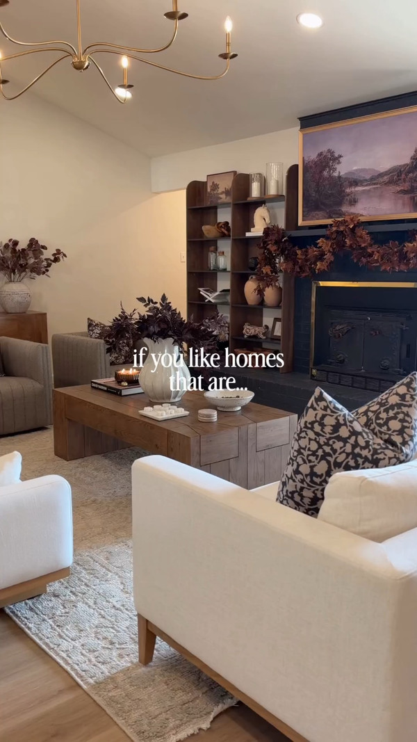 Our fall living room might be my favorite version yet.