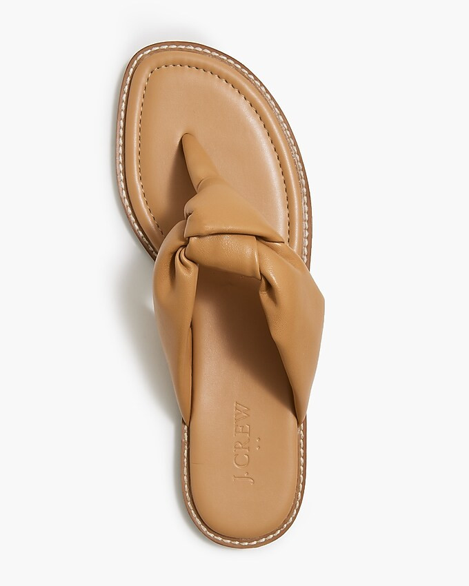 Knotted thong sandals | J.Crew Factory