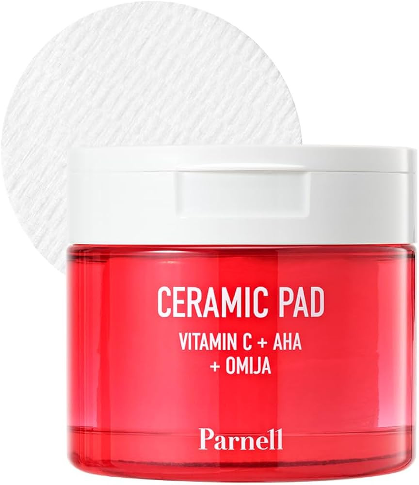 Parnell Aha Omija Ceramic 60 Pads, Peeling Pads for face, Korean Skin Care | Amazon (US)