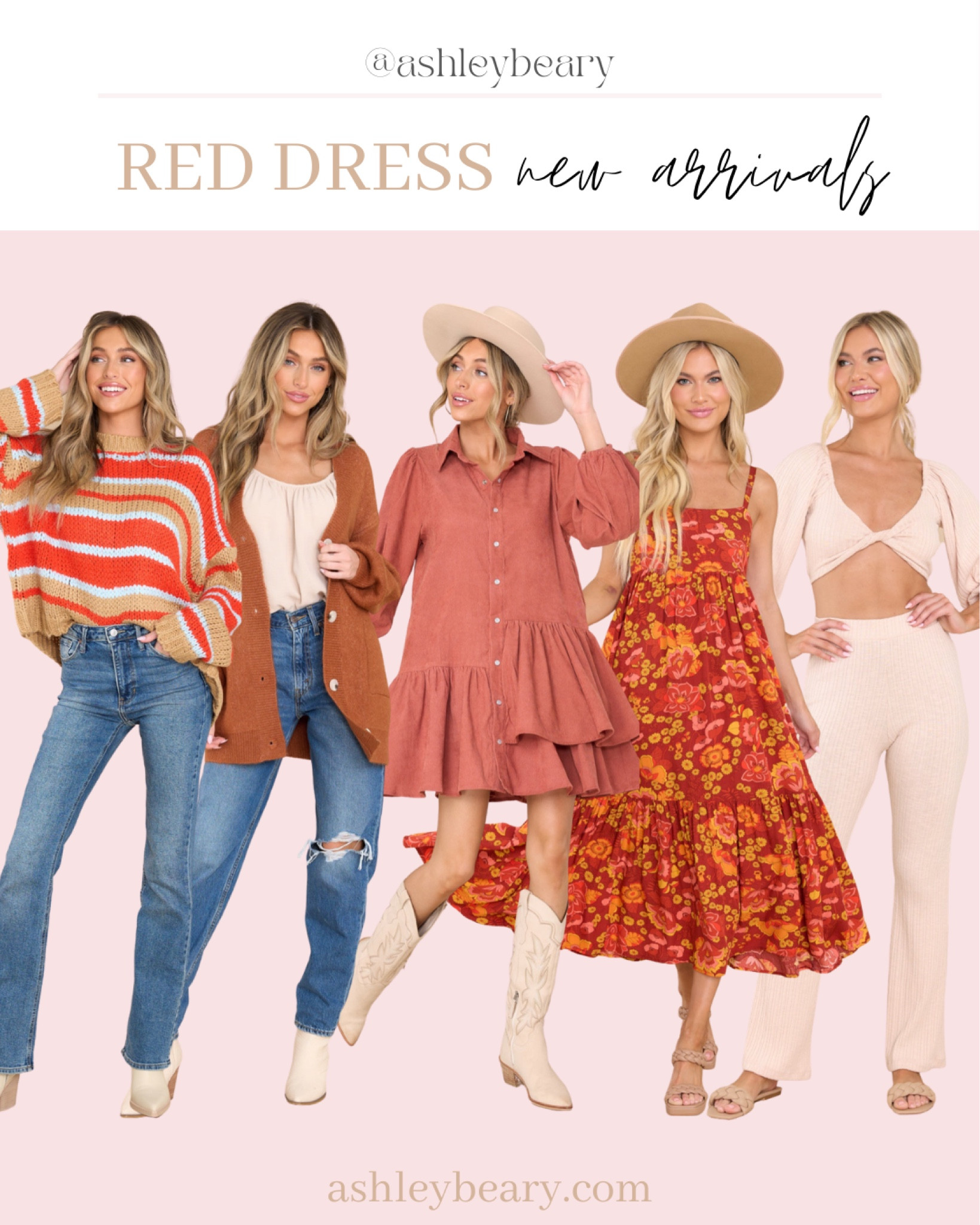 Red dress new Fall arrivals 

#LTKstyletip #LTKSeasonal #LTKunder100