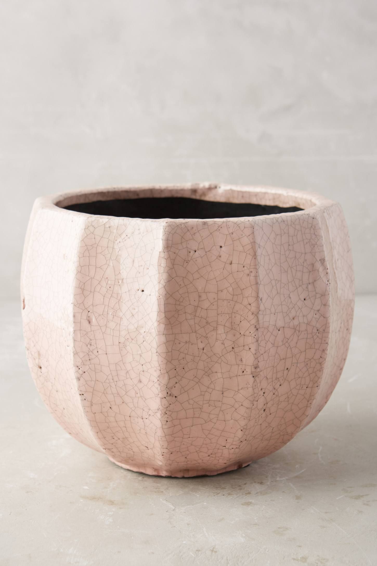 Ridged Terracotta Pot | Anthropologie (US)