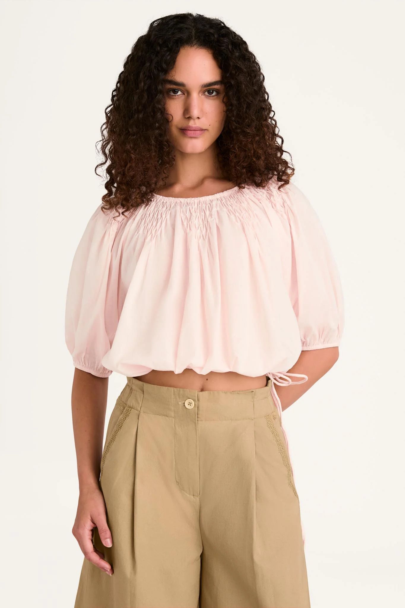 Lotus Top in Blush | Merlette NYC