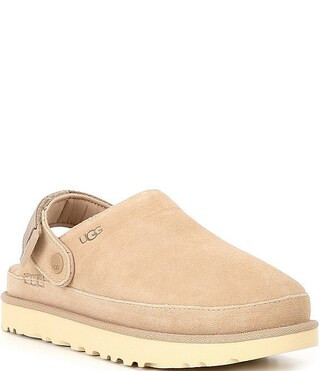 Goldenstar Suede Versatile Platform Clogs | Dillard's