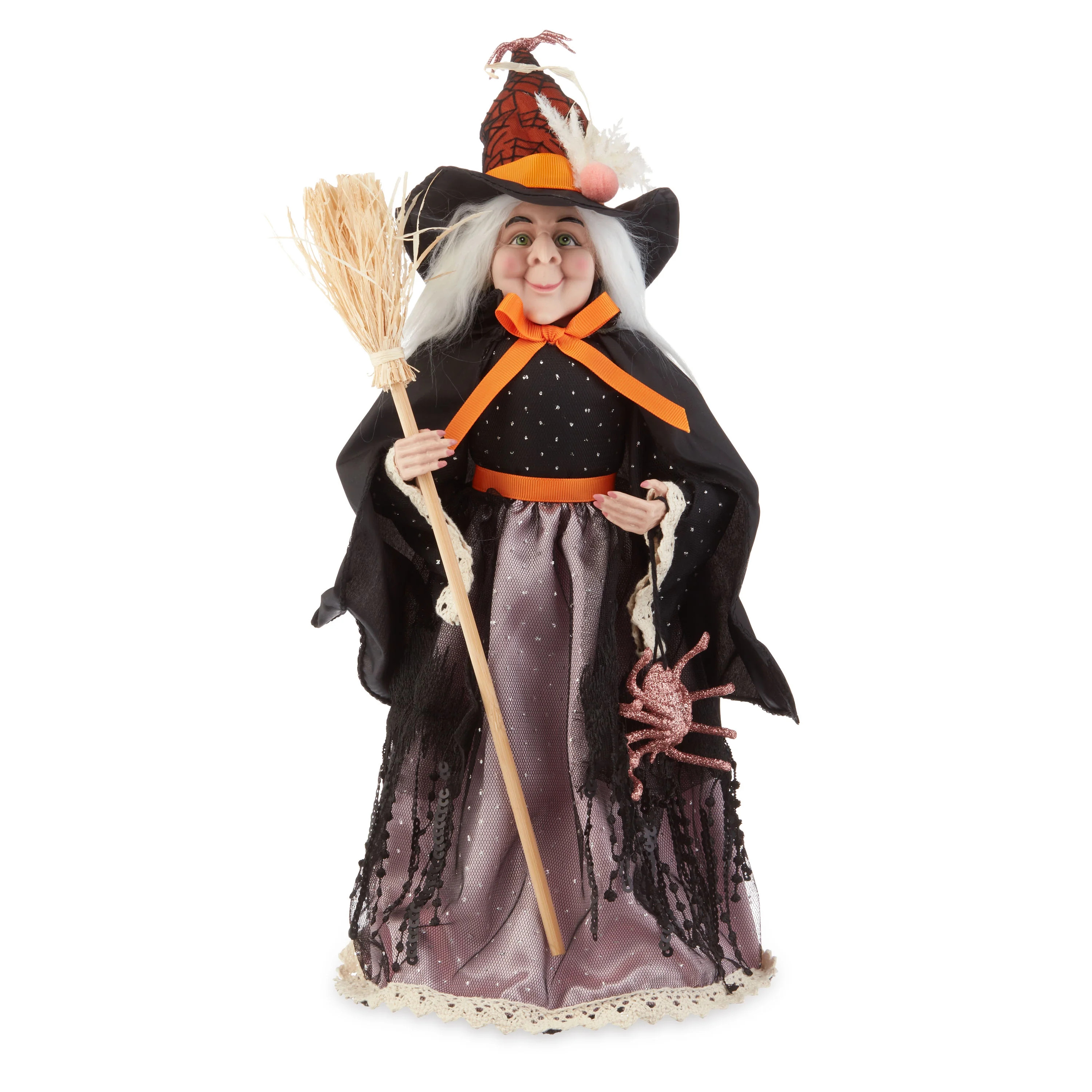 Way To Celebrate Halloween Fabric Witch Figurine, 15" | Walmart (US)