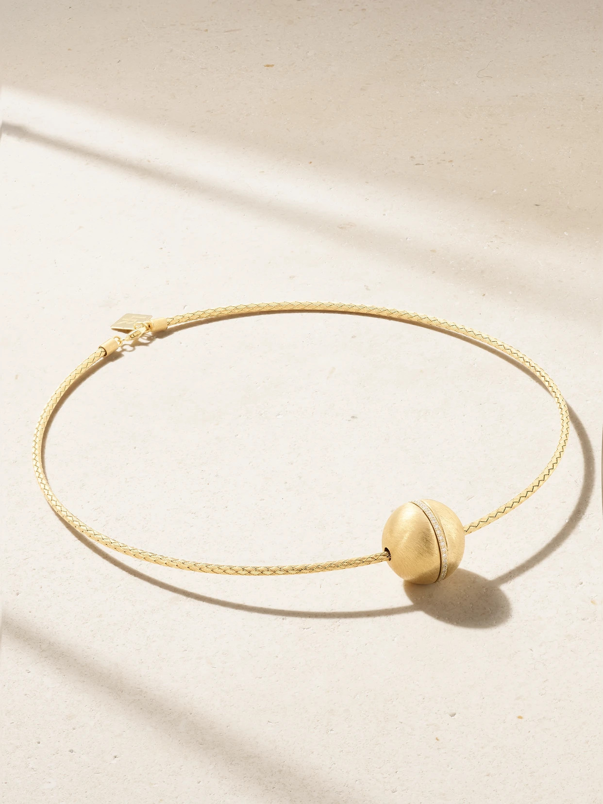 Lauren Rubinski - 14-karat Gold Diamond Necklace - One size | NET-A-PORTER (US)