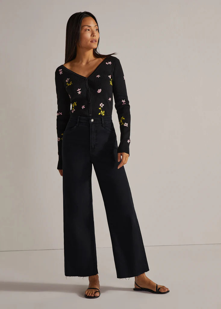 THE MISCHA HIGH RISE WIDE LEG ANKLE | Favorite Daughter