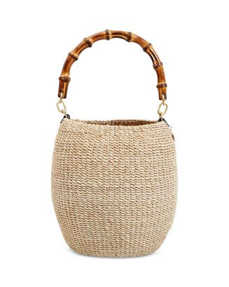 Clare V. Pot de Miel Bag with Bamboo Handle | Bloomingdale's Handbags | Bloomingdale's (US)