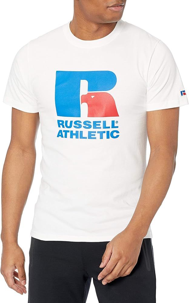 Russell Athletic Men’s Soft 100% Cotton Midweight T-Shirt | Amazon (US)