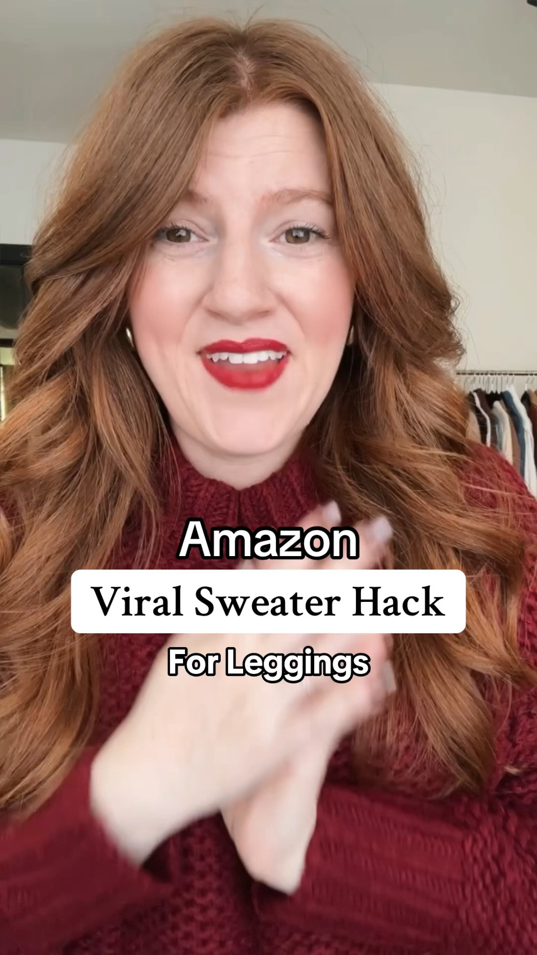 Great leggings hack when your sweaters are too short and you need a little more coverage! 

#LTKSeasonal #LTKStyleTip #LTKFindsUnder50