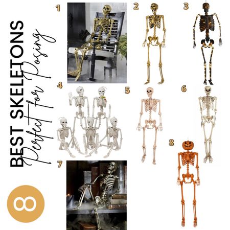 Last year, my full-sized, posable, gold skeleton made a big splash. Goldie will be out soon, but I couldn’t help but shop for all the new skeletons out for this year, including a GORGEOUS light up Mr. Bones in black and ivory from @potterybarn!  I think I need it! 

#LTKSeasonal #LTKsalealert #LTKHoliday