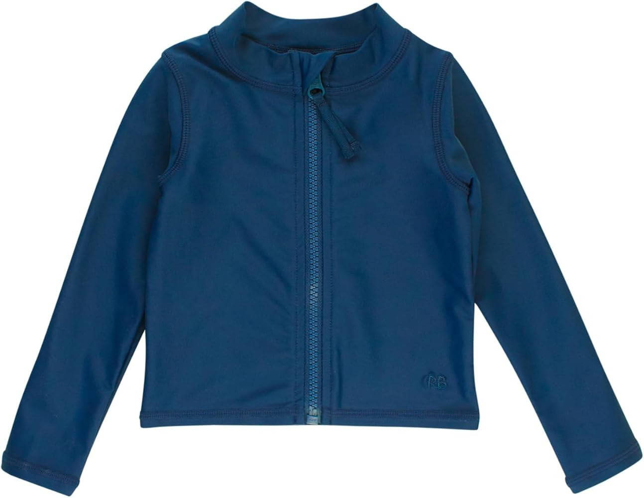 RuffleButts UPF50+ Sun Protective Unisex Long Sleeve Full Zip Rash Guard | Amazon (US)