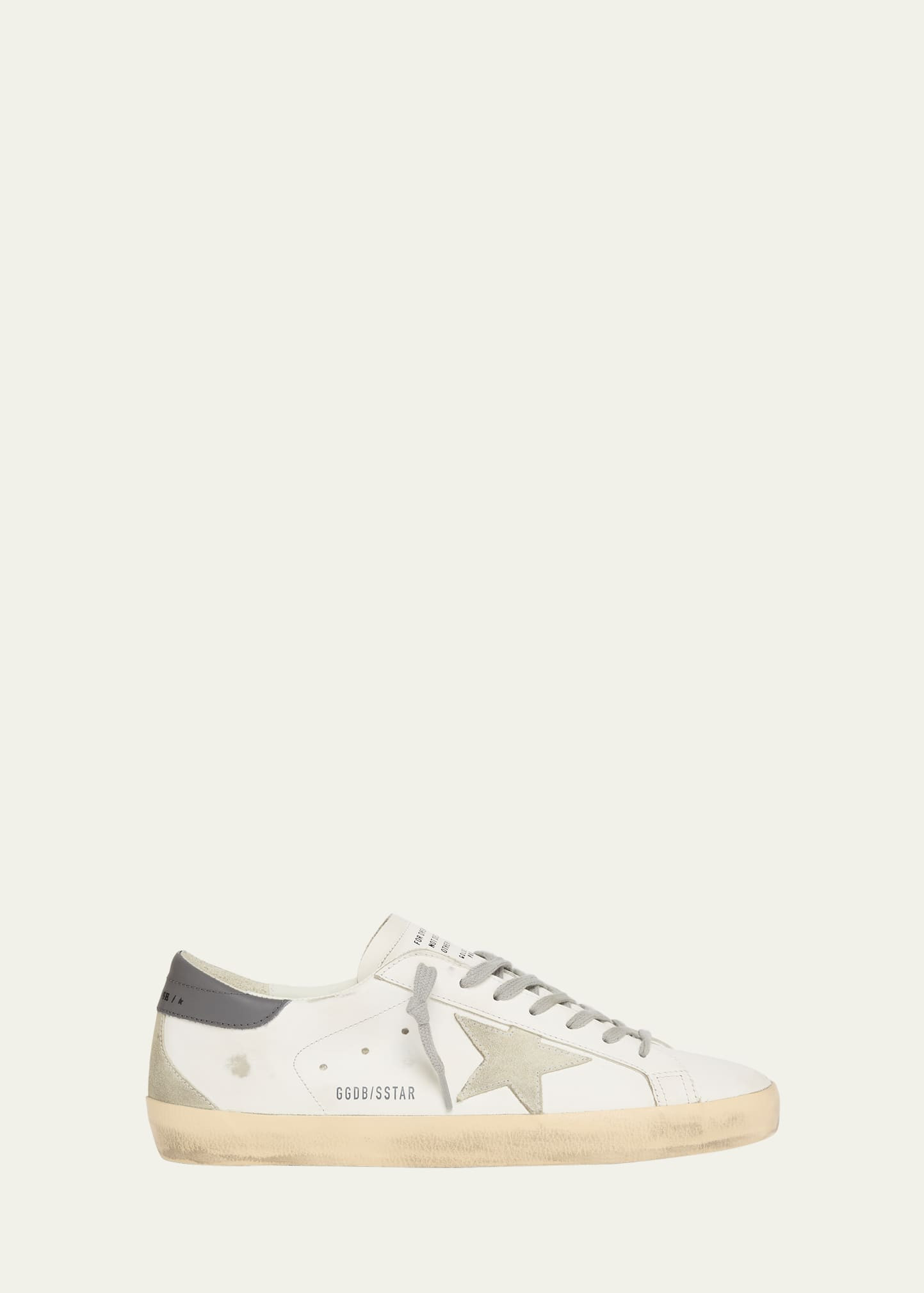 Golden Goose Men's Super-Star Leather and Suede Low-Top Sneakers | Bergdorf Goodman