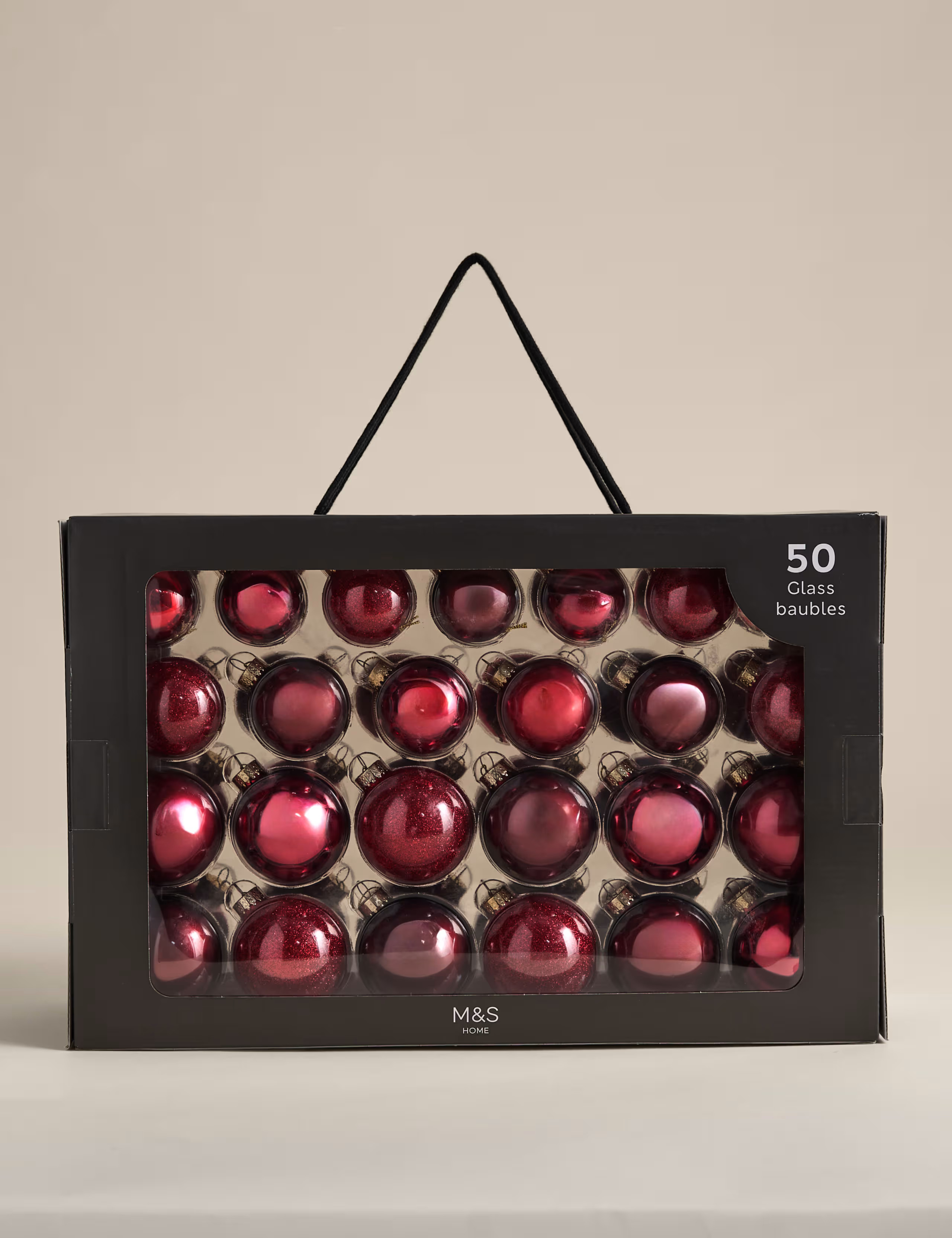 50pk Glass Baubles | Marks & Spencer (UK)