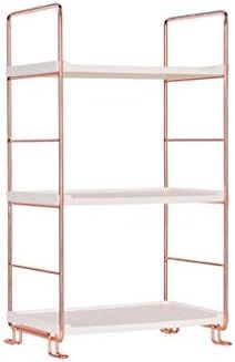 Kimanli Storage Shelf, Rose Gold Iron Corner Organizer Multifunctional Bathroom Caddy Shelf Kitch... | Amazon (US)