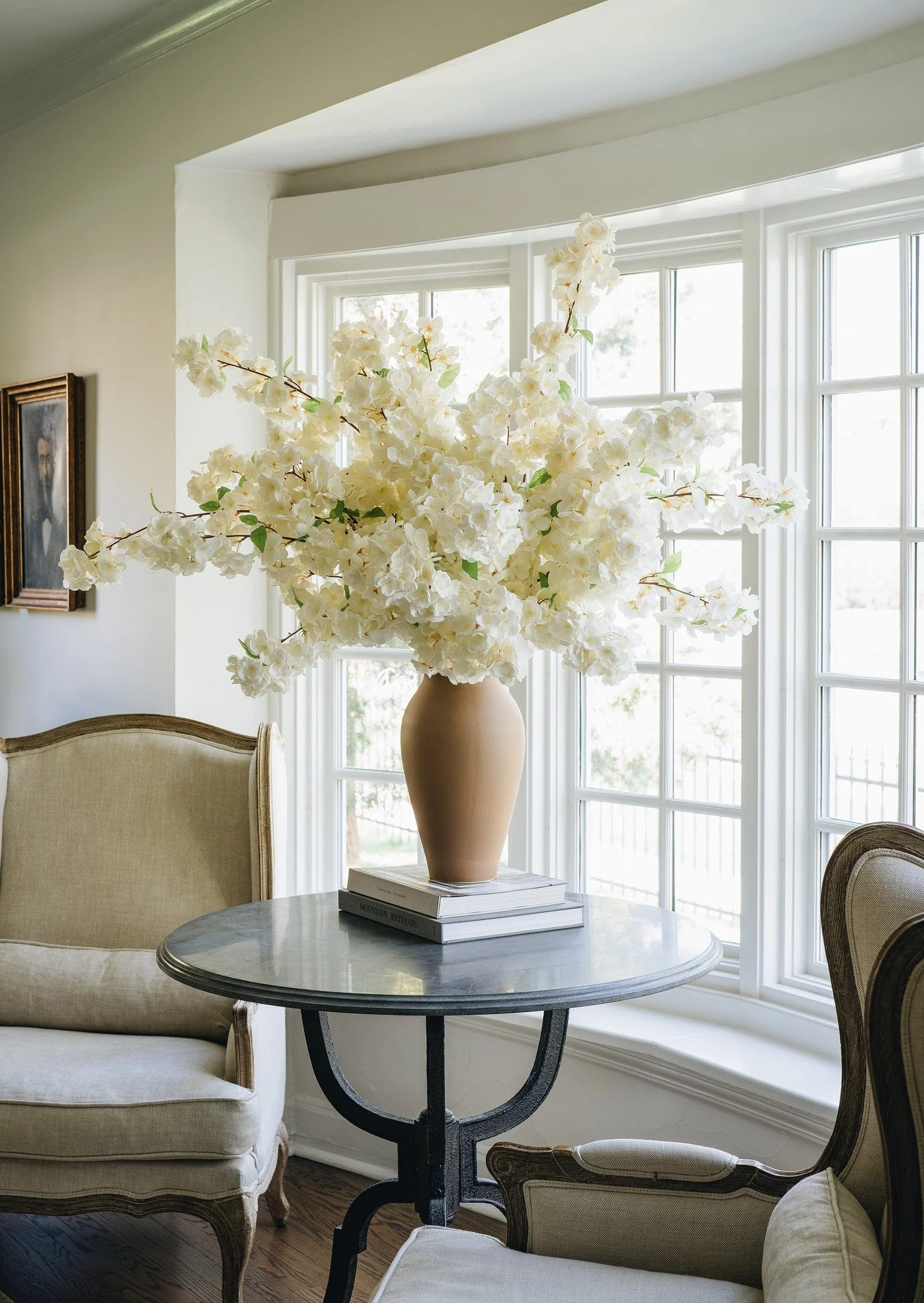 White Cherry Blossom Branch | Artificial Spring Flowers | Afloral.com | Afloral