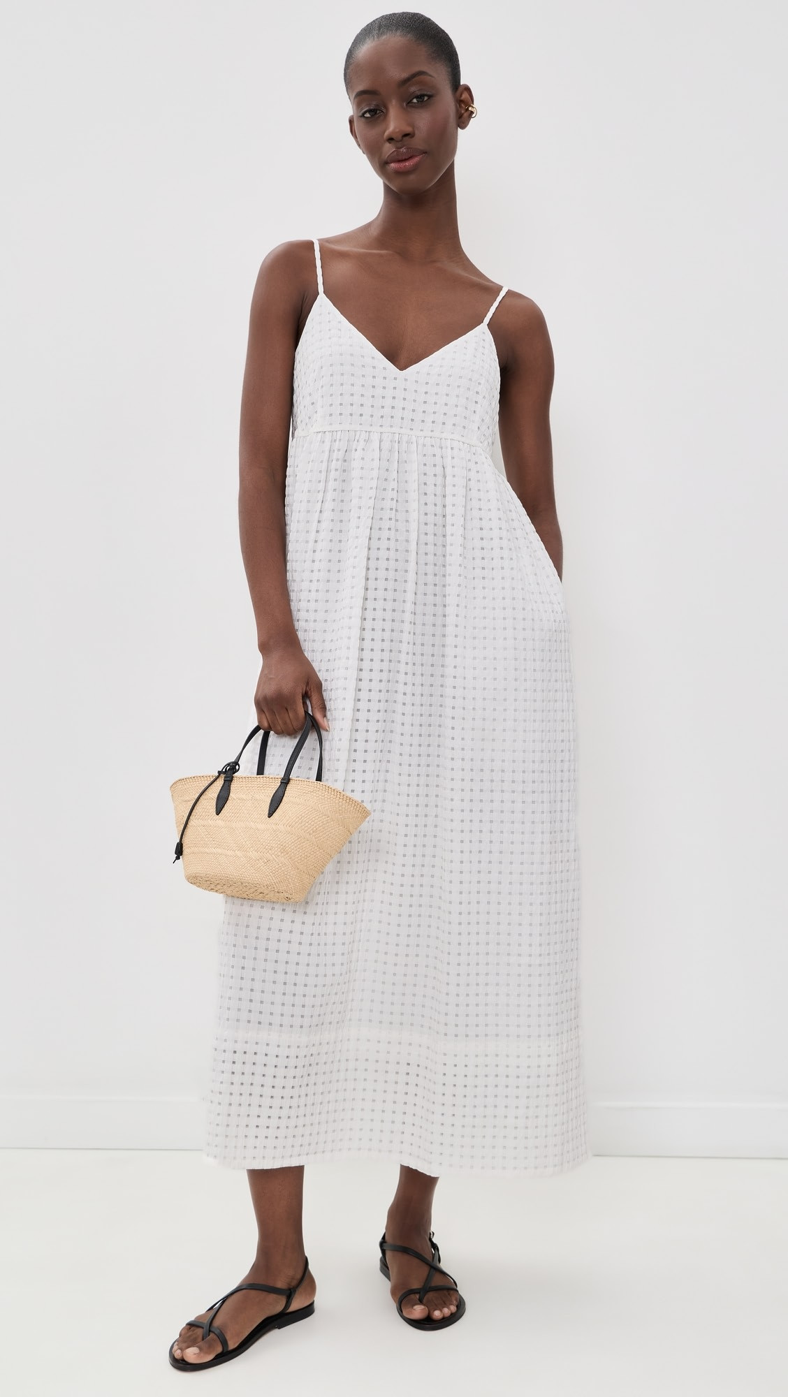 Jenni Kayne Cove Check Midi Dress | Shopbop | Shopbop