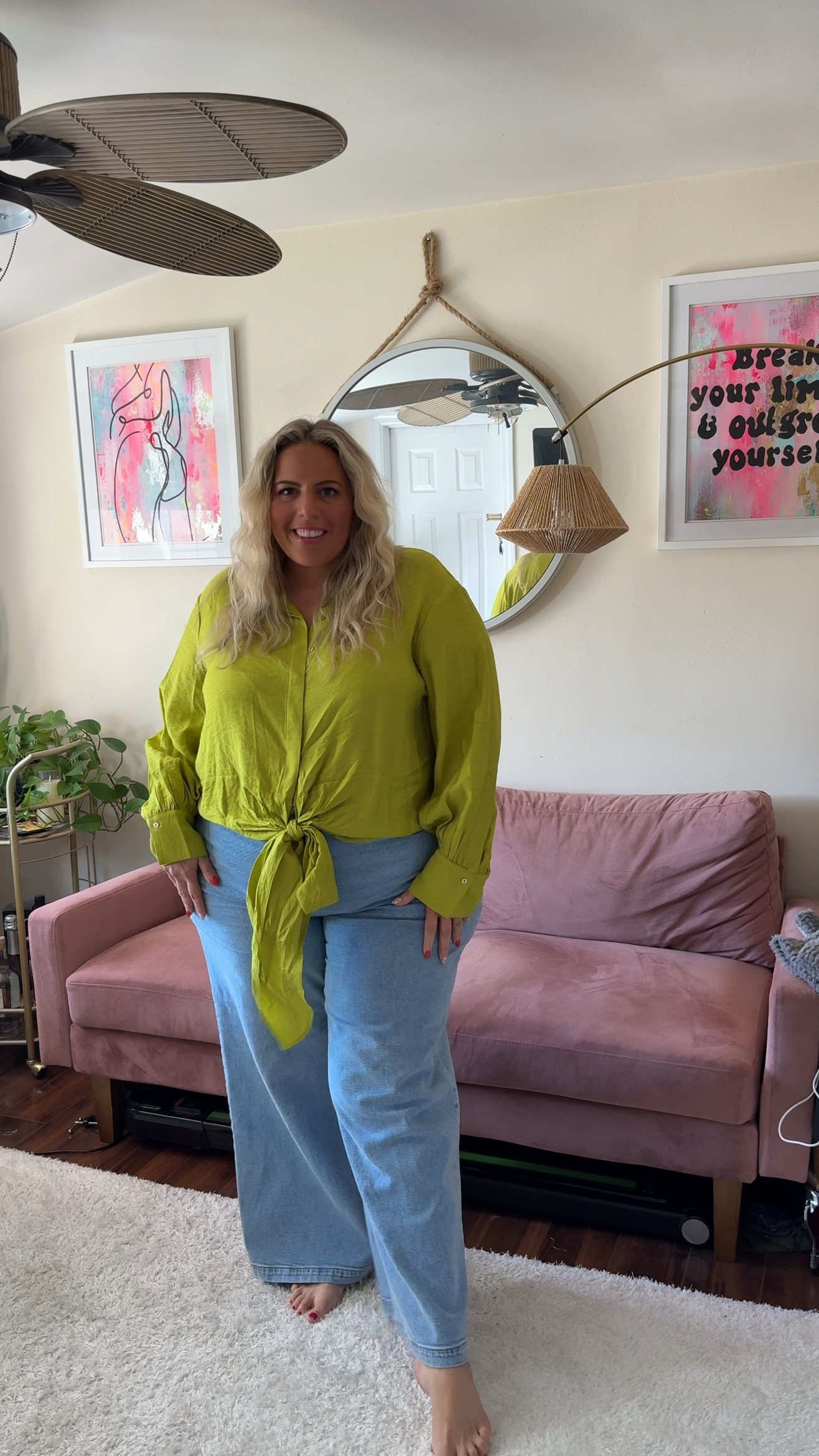 The Rosabella shirt from City Chic is my absolute favorite!
I love the chartreuse color and the large bow! 
Grab yours now while it is on sale for 40% off 

#LTKStyleTip #LTKOver40 #LTKPlusSize