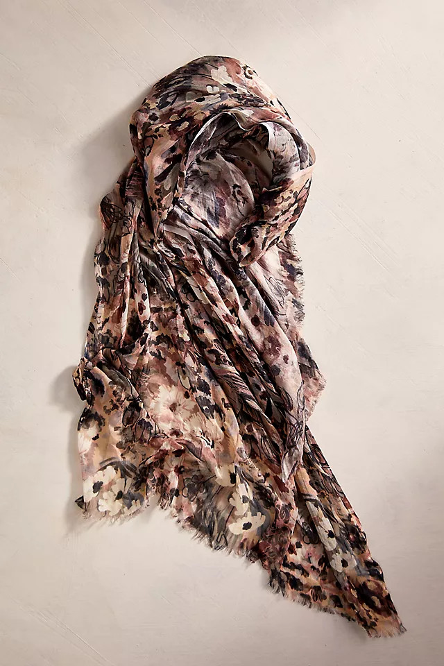 Meadow Florals Scarf | Anthropologie (US)