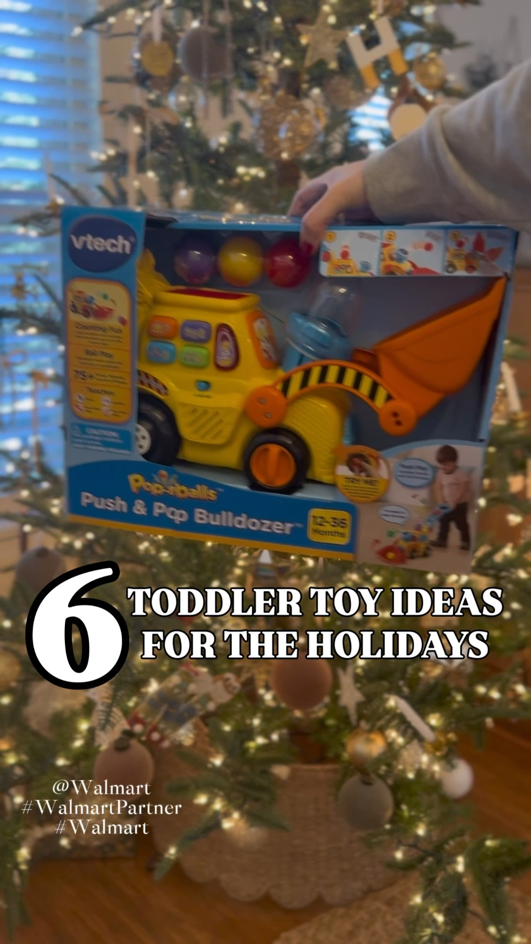 6 toddler toy ideas perfect for gifting this holiday season! 🙌 The toy selection on Walmart is so great! Here are some gift ideas for toddlers! #walmartpartner @walmart #walmart 

#LTKHoliday #LTKKids #LTKGiftGuide