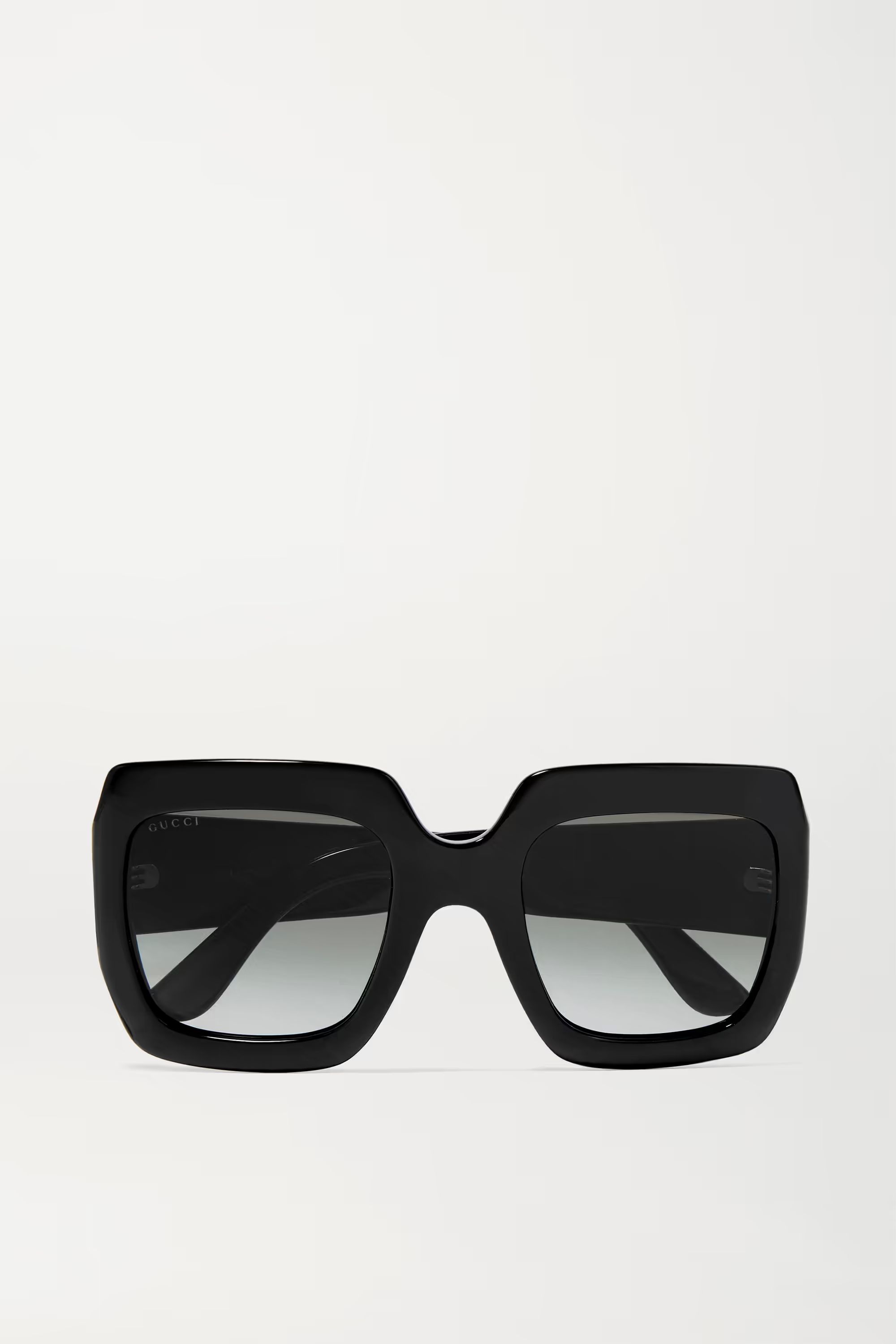 Black Pop Web oversized square-frame acetate sunglasses | GUCCI | NET-A-PORTER | NET-A-PORTER (US)