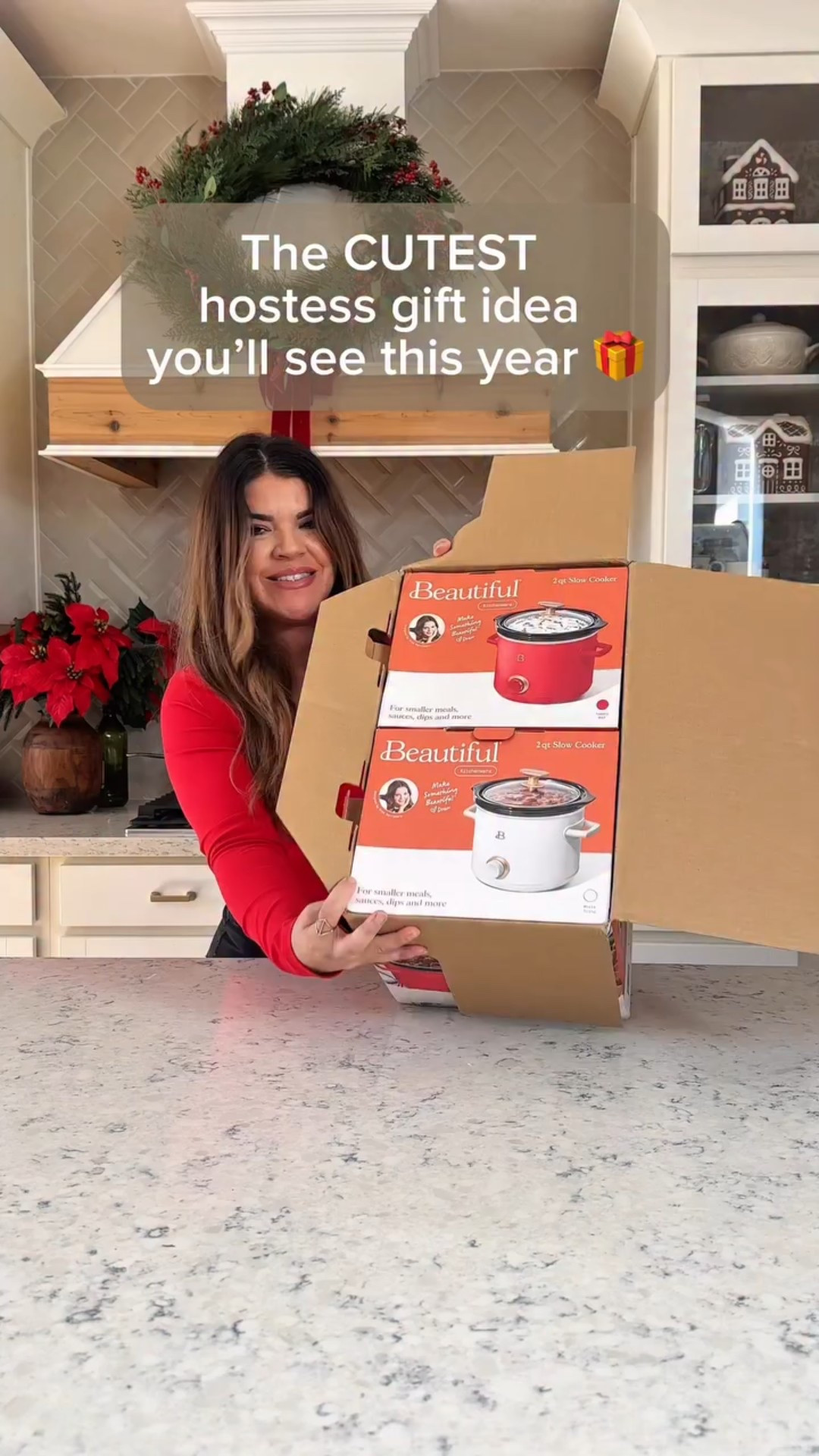 Comment HOSTESS for links 🎁✨
The CUTEST hostess gift idea you’ll see this year… and it’s SO easy to recreate! I grabbed these affordable slow cookers and turned them into the sweetest little gift sets — perfect for holiday parties, neighbors, teachers, coworkers, or anyone you want to spoil this season 💗

These always go viral because they’re affordable, practical, and look way more expensive than they are. Seriously the cutest idea to bring to any Christmas gathering 🎄✨

Sharing everything I stuffed inside too! 

#HostessGiftIdea #HolidayHostess #ChristmasHostess #GiftIdeas #GiftsOnABudget #BudgetFriendlyGifts #AmazonHoliday #HolidayFinds #TeacherGifts #NeighborGifts