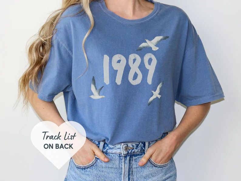 Taylors Version 1989 Swifty Shirt Comfort Colors 1989 Taylor - Etsy | Etsy (US)